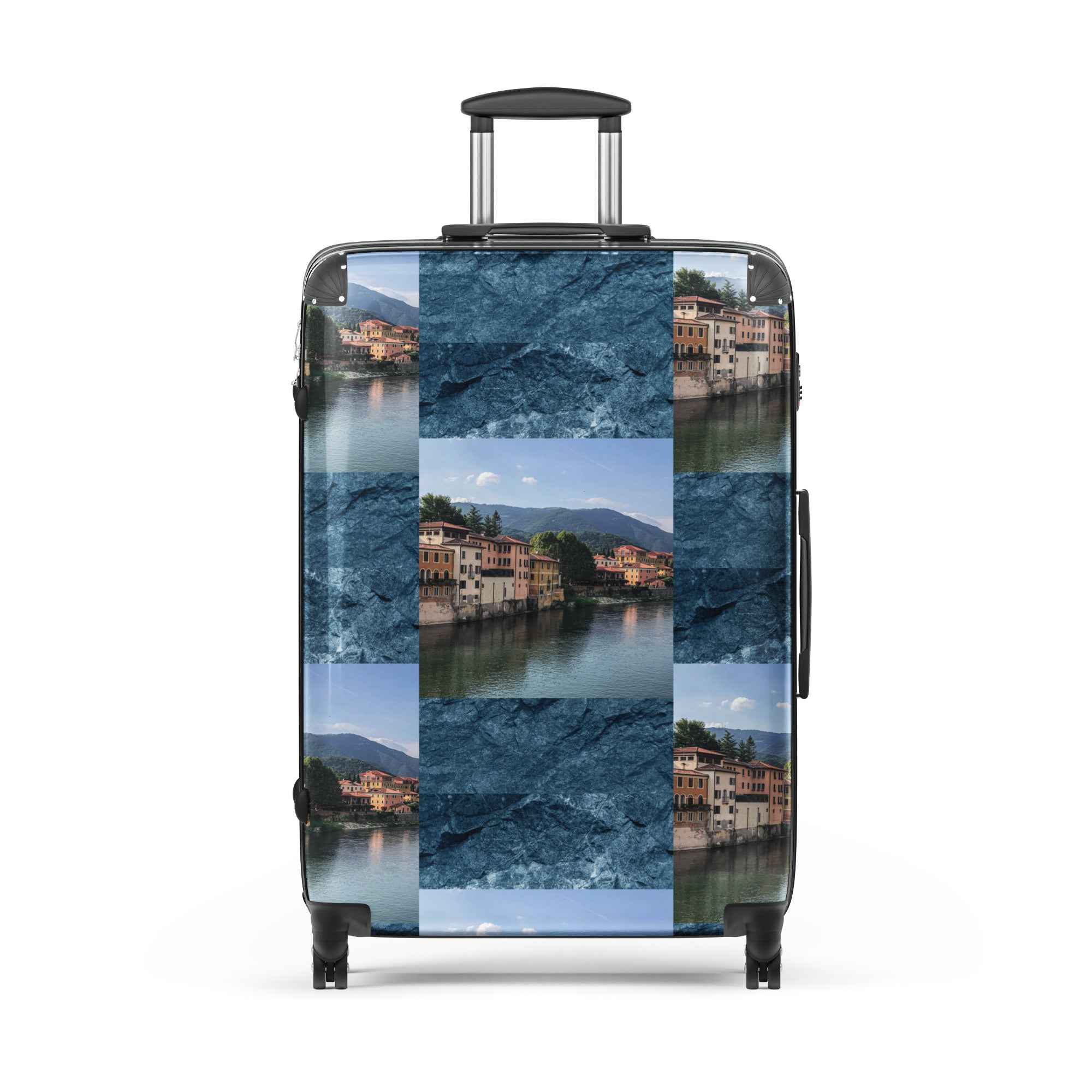 Monte Isola Hard-Shell Suitcase - Durable and Stylish Luggage for Your Travels - Rosetta Creative Boutique